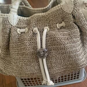 vintage IRINA Brighton drawstring handbag